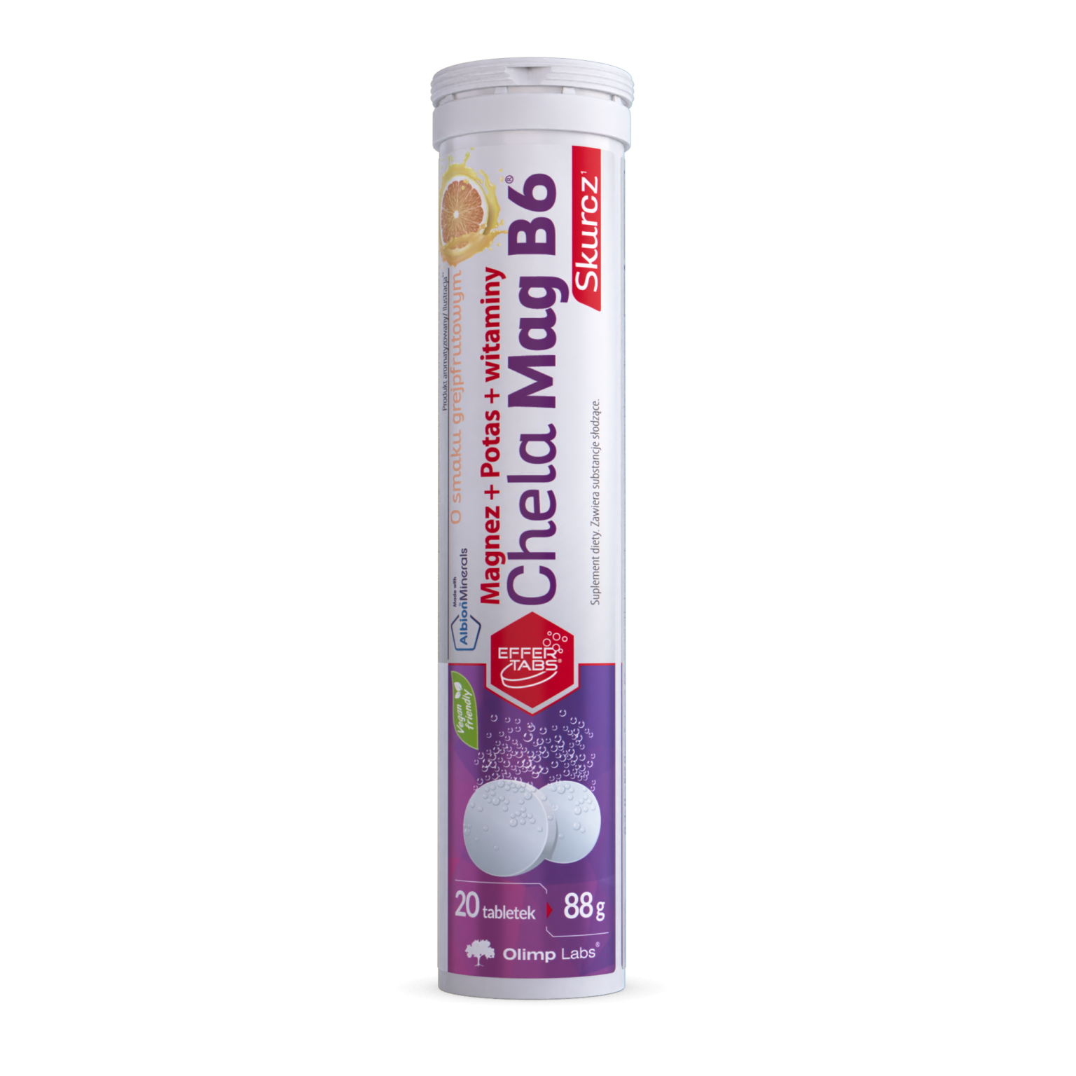 Olimp Labs Chela Mag B6® CRAMP effertabs – vitaminibaltics.com